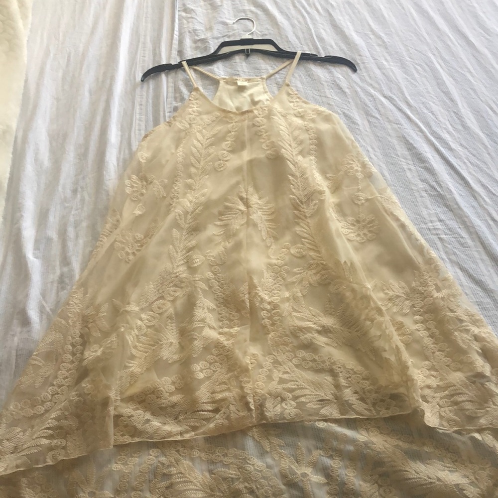 Embroidered summer dress